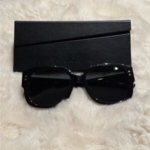 Black Lady Dior Studs Sunglasses